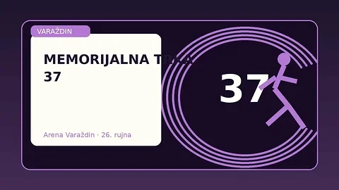 Memorijalna trka 37 kod Arene Varaždin uz Dravu s trkačkim i hodalačkim disciplinama
