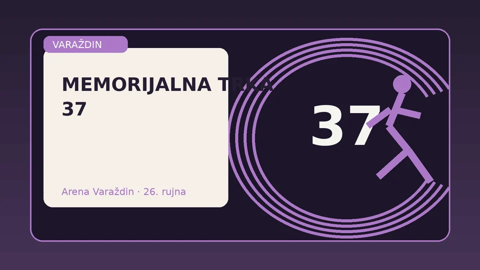 Memorijalna trka 37 kod Arene Varaždin uz Dravu s trkačkim i hodalačkim disciplinama