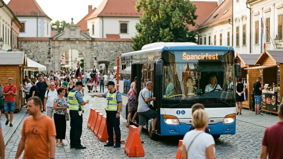 Špancirfest u završnom vikendu: praktični vodič za promet, gradske buseke i sigurnost u centru Varaždina – Varaždin i Varaždinska županija