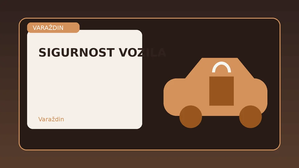 Parkirana vozila u Varaždinu i upozorenje na zaštitu novčanika, dokumenata i bankovnih kartica